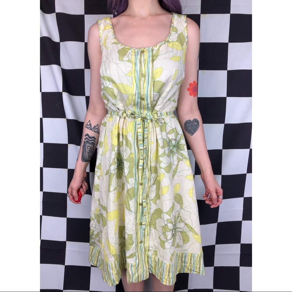 Vintage 80s summer dress